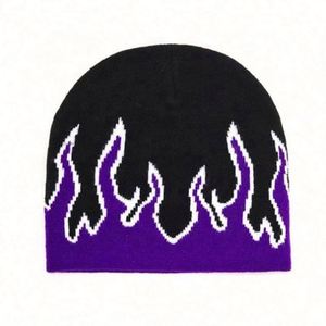 Hot Selling Fashion Adults Winter Cap Printed Jacquard Custom Beanies <b>Hat</b> - Product Image 6