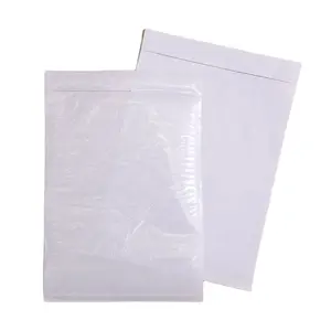 Slip Top Loading Shipping Label Invoice Envelopes with Clear Window Self-adhesive Plastic Packing List Enclosed Pouch