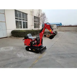 Venda quente hidráulica crawler escavadora 0.8ton roda usado mini máquina escavadora reino unido preço