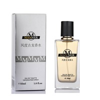 Vente en gros de Cologne pour hommes personnalisée, 55 ml, parfum léger longue durée, Eau de Toilette élégante pour hommes, pour un usage quotidien