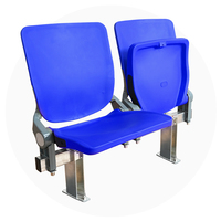 Coussins de sièges de stade, sièges pliables en plastique, sièges relevables, chaise pliante pour stade
