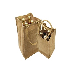 Vente en gros de sac fourre-tout en jute avec logo personnalisé sac de voyage Tiffin écologique réutilisable multi-usages design tendance et durable - Product Image 3