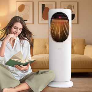 Ventilateur de climatisation <span class=keywords><strong>double</strong></span> fonction avec mode chauffage, minuterie et vitesse réglable pour le refroidissement hivernal - Product Image 1