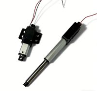 Actionneur linéaire compact à levier pour maison intelligente et vélo électrique, course personnalisable, 24V, poussée, étanchéité IP65, capacité de charge 10000N