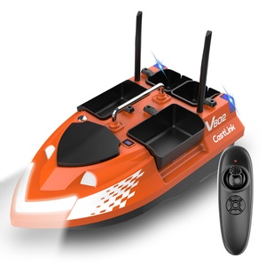 <span class=keywords><strong>Bateau</strong></span> télécommandé pour la pêche à la carpe Flytec V802 OEM, 500m, quatre compartiments, conception à double antenne et gain amélioré, système d'éclairage multifonctionnel - Product Image 2