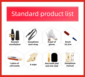 Nouveau style, saxophone alto professionnel EB antique de haute qualité, instrument de musique de groupe, fabriqué en Chine - Product Image 6