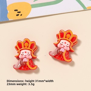 Accesorios Divertidos: Dijes de Resina Kawaii de Sirena con Base Plana, Lazos Deslumbrantes, Accesorios DIY para Pegamento Crema, Horquillas, Zapatos de Playa, Parches 3D para Moldeo - Product Image 5