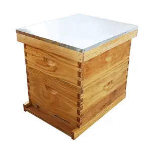 20mm Thickness available with high capacity of made in China Waxed beehive for beekeeping