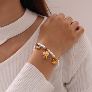 Dijes de Acero Inoxidable con Baño de Oro PVD de 18K, Diseño 3D del Reino Animal, para Fabricación de Joyería, para Perro, Sirena, León, Delfín, Jirafa, para Regalo - Product Image 4