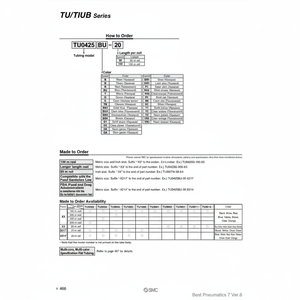 Ensamblaje de tubos de poliuretano SMC Pneumatics - Product Image 1