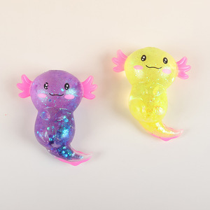 Juguetes de Salamandra Coloridos BT, Lindos Juguetes Blandos Rellenos de Azúcar de Malta, Elásticos y Divertidos para Aliviar el Estrés, Regalos para Fiestas, para Niños y Adultos - Product Image 4