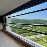 Ventanas elevadoras eléctricas Aluminio Vidrio Residencial Control remoto Automático Vertical Ventanas correderas