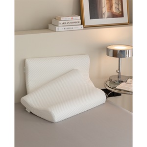 Bamboo Fiber Wedge <b>Pillow</b> 60x40x108cm High <b>Neck</b> Support For Single Adults Home Use Eco Friendly Cotton Cover - Product Image 2