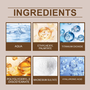 Base de maquillaje de cobertura completa, tono marfil, textura cremosa, oculta manchas oscuras, acné, sin apelmazamiento, corrector - Product Image 6