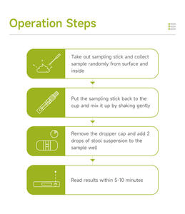 AVE 염증성 장 질환 (IBD) 장 건강을위한 바이오 마커 테스트 대변 검사 - Product Image 4