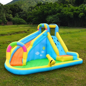Adult Water <strong>Slide</strong> and Bouncer Park Toys Blow up Water <strong>Slide</strong> Price Inflatable Water Park with <strong>Slide</strong> Inflatable <strong>Swimming</strong> <strong>Pool</strong> - Product Image 2