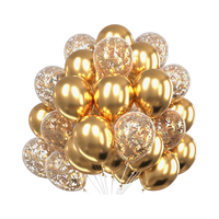 Combinaison de ballons en latex d'agate or rose en métal pour la décoration de mariage, d'anniversaire et de fête du nouvel an