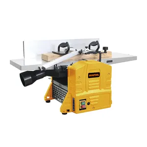 Combination bench top jointer planer thicknesser woodworking machine