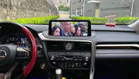 Radio Android de 12.3 Pulgadas con GPS para Lexus RX 2020, Navegación para Reproductor de DVD, Pantalla Táctil, Carplay, DSP, MP3, Transmisor FM, Mirror Link