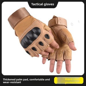 <span class=keywords><strong>Guantes</strong></span> Tácticos de Medio Dedo para Hombre, Material de Algodón/Spandex, con Detección de Agujas, para <span class=keywords><strong>Ciclismo</strong></span> al Aire Libre, Deportes, Entrenamiento de Combate, <span class=keywords><strong>Verano</strong></span> - Product Image 4