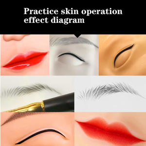 <span class=keywords><strong>Encre</strong></span> de <span class=keywords><strong>tatouage</strong></span> d'entraînement pour microblading et maquillage permanent - Imperméable, non destinée à l'utilisation humaine, 10ml, Fournisseur PMU - Product Image 4