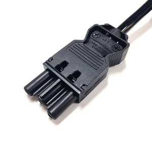 Câble d'extension rétractable en spirale mâle-mâle avec <span class=keywords><strong>connecteur</strong></span> ST 3 broches, cordon d'alimentation CA - Product Image 6