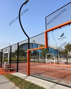 EXITO OEM migliore qualità Super panoramico stile Padel campo da Paddle completo panoramico Paddle Court Free