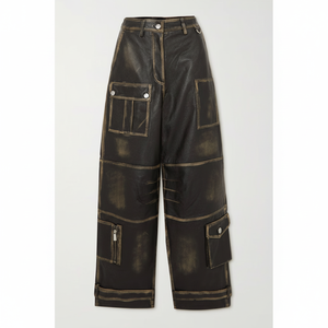 กางเกงยีนส์ผู้ชายทรงตรงแบบลำลองรุ่นใหม่ ระบายอากาศได้ดี ล้างสีสไตล์วินเทจ แต่งลายสก็อตแบบแพทช์เวิร์ค ขาดๆ แบบฮิปสเตอร์ เหมาะสำหรับฤดูร้อน - Product Image 1