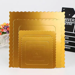 Bánh Ban Vòng 4 6 8 10 Inch Giá Bán Buôn Giấy Trắng Bao Bì Thực Phẩm Khay Sóng Vòng Bánh Cơ Sở - Product Image 6