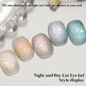 Vinimay New Cateye <span class=keywords><strong>Gel</strong></span> Polish Set 8 <span class=keywords><strong>colores</strong></span> <span class=keywords><strong>de</strong></span> larga duración Private Label Blue White Clear Cat Eye <span class=keywords><strong>Gel</strong></span> Polish <span class=keywords><strong>para</strong></span> Nail Art - Product Image 5