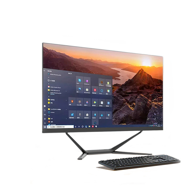 27 Inch High Tech All in One PC Desktop Intel I7 10th Gen Core SSD DDR4 OLED Screen for Office Gaming Windows 10 1-Year Warranty
