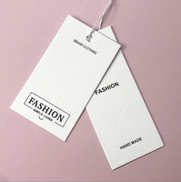 Étiquettes de vêtements personnalisées OEM d'usine, étiquettes écologiques, cartes nominatives personnalisées en carton, étiquettes volantes pour vêtements, logo personnalisé
