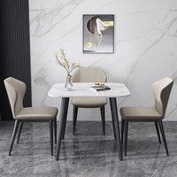 Ensemble table et chaises combinées pour réception, négociation, accueil des invités, bureau, espace de repos, salle à manger et cuisine