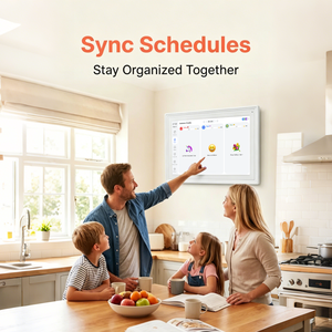 <span class=keywords><strong>Calendario</strong></span> WIFI <span class=keywords><strong>para</strong></span> Uso Familiar con Pantalla Táctil, Compatible con las Aplicaciones Frameo/Whale Framely/Zical, Memoria de 32 GB, Sincronización de <span class=keywords><strong>Calendario</strong></span> - Product Image 2