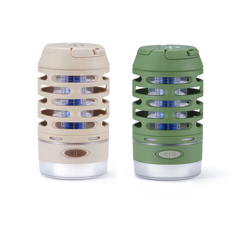 Portable Waterproof 600v Fly Trap Insect Killer rechargeable camping light mosquito lamp killer