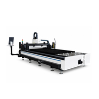 Machine de découpe laser à fibre monoplace 4000W haute dureté pour tôles d'acier industrielles