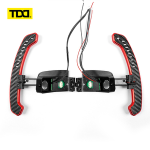 Palettes de changement de vitesse magnétiques en fibre de carbone TDD LED pour volant Porsche 992 GT3 - Product Image 3