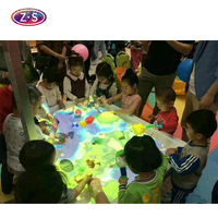 Bac à sable pour projecteur de réalité augmentée 3D Magic AR d'intérieur interactif avec équipement publicitaire pour jeux interactifs pour enfants