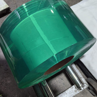 Rouleau de rideau en bande PVC transparente Jin Shi, coupe-vent, pour entrepôt frigorifique, rideau de porte en plastique, matière première, découpe sur mesure