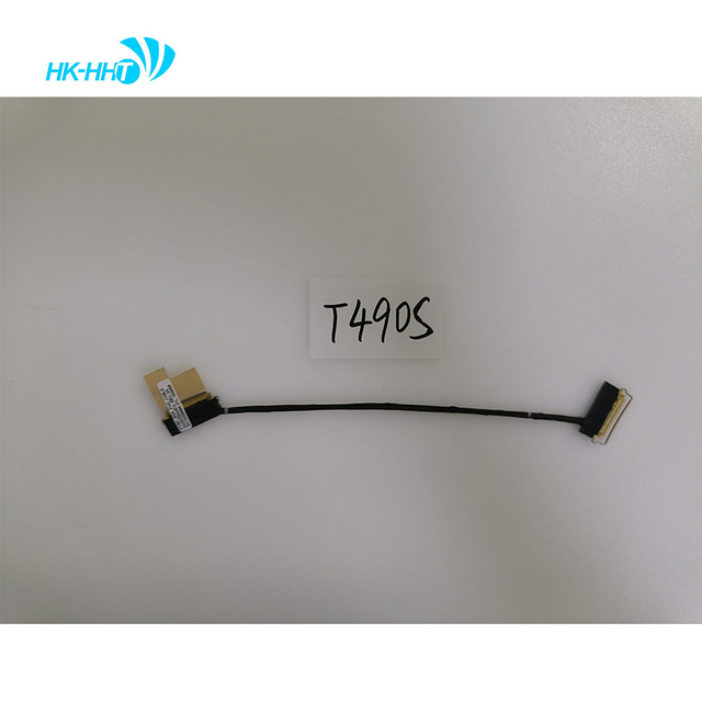 HK-HHT LCD EDP Video Cable for Lenovo Thinkpad T490S T14S Gen 1 New Condition FHD 30pin DC02C00DR10 Laptop Screen