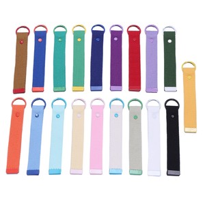 You Young Different Polyester Webbing Keychains Adjustable DIY Bag Lanyards Accessories Fresh Sweet Style 26x170mm - Product Image 5