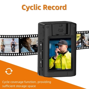 IP67 indossabile HD corpo indossato videocamera videocamera funzione di controllo vocale e istantanea per la registrazione quotidiana di sicurezza - Product Image 4