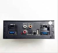 Amplificateur DSP universel SUN-RISE à 4 canaux en alliage d'aluminium, haute puissance 12V 200W, Plug-and-Play, audio adapté à la plupart des modèles de voitures