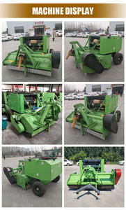 Máquina de prensa multifuncional barata, empacadora de heno de paja REDONDA/empacadora de heno cuadrada para agricultura - Product Image 3