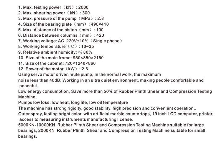 Rubber Plinth Shear and Compression Testing Machine Geotechnical Lab ...