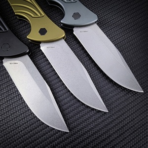 Couteau pliant de survie industriel DIY pour l'extérieur Ker shaw 7600, lame CPM154, manche en alliage d'aluminium T6, camping, randonnée - Product Image 3