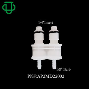 Conector macho de doble orificio serie AP de 6.0-10.0 mm, acoplamiento rápido de plástico POM para tuberías de agua, aceite y vapor - Product Image 5