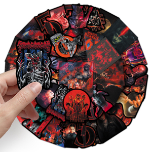 50PCS Pegatinas <span class=keywords><strong>de</strong></span> <span class=keywords><strong>Stranger</strong></span> <span class=keywords><strong>Things</strong></span> 5 al por Mayor <span class=keywords><strong>de</strong></span> Fábrica, Pegatinas Decorativas para Refrigerador, Escritorio y Auriculares - Product Image 6