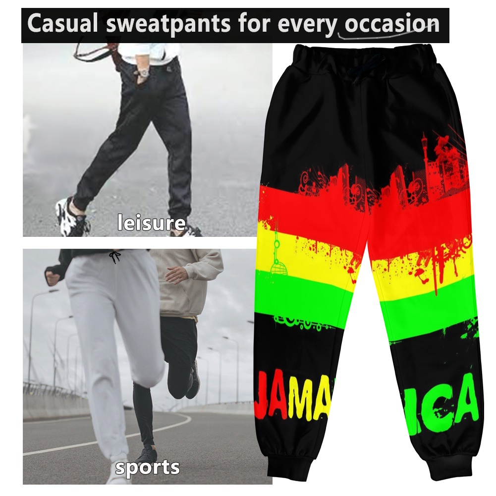 Pantaloni Jogging Uomo In Cotone - Leggeri, Con Tasche E Vita Elastica