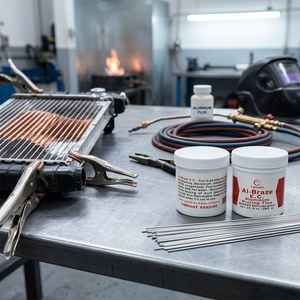 Pasta de Flujo de Aluminio Soluble en Agua para Reparación de HVAC, Lista para Usar, Sin Residuos, Pasta de Soldadura de Aluminio para Aire Acondicionado - Product Image 1